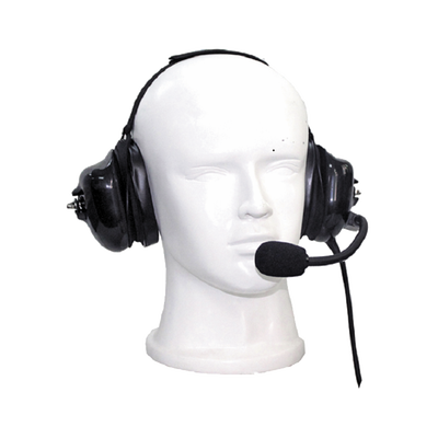 Auriculares con orejeras acolchonadas de gel con micrófono flexible con cancelación de ruido para radios Motorola (MOTOTRBO?) XPR6500/ XPR6550/ DGP-4150/ DGP-6150/ APX 1000/2000/4000