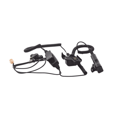 MICRÓFONO AUDÍFONO DE 2 CABLES CON DOBLE PTT P/MOTOROLA XTS3000/ ASTRO/ HT1000/ MT2000/ MTS2000/ MTX8000/ 838/ 9000.