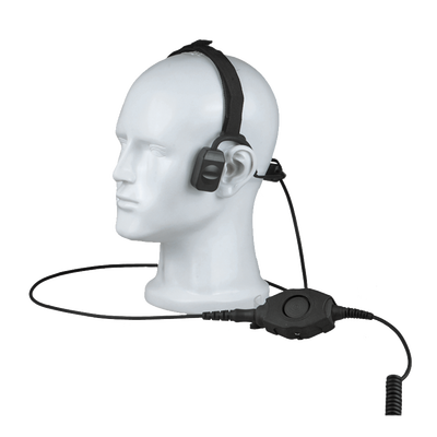 Auriculares de conducción ósea para radios Kenwood TK3230/3000/3402/3312/3360/3170,NX240/340/220/320/420
