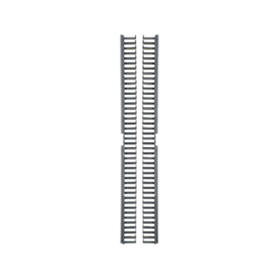 Kit de Soportes para Administración de Cable, Para Gabinetes Net-Verse de 800mm y 45UR, Color Negro