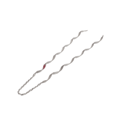 Remate Preformado de Acero Galvanizado para Fibra Mini-ADSS de 12 y 24 hilos, diámetros 7.5 - 8 mm