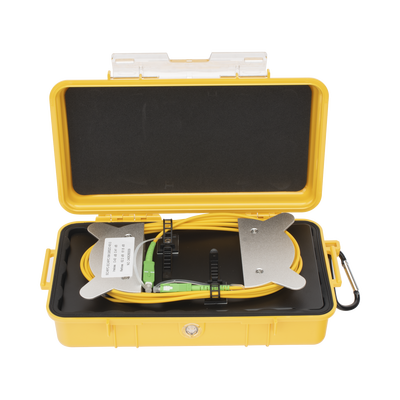 Bobina de Lanzamiento monomodo de 1 km con conectores SC/APC