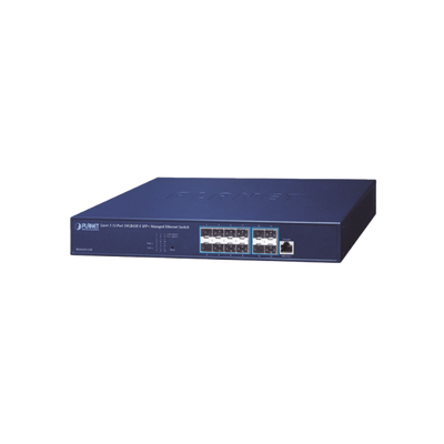 Switch Administrable Capa 3, 12 Puertos SFP+ 10G BASE-X, 1 Puerto de Consola  RJ45.