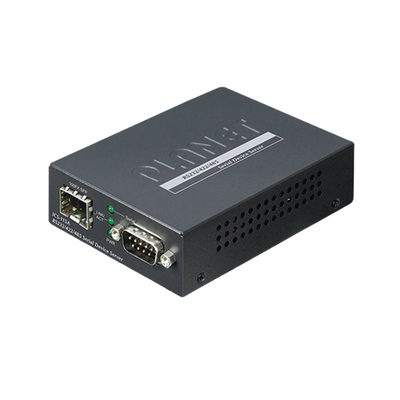 Convertidor de Medios RS-232/422/485 a SFP 100 Base-FX