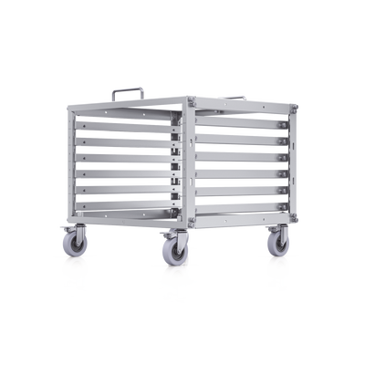 UniFi Rack Móvil de 6 Unidades, incluye 1 patchpanel de 24 puertos Gigabit, no requiere herramientas para armarse, incluye ruedas.