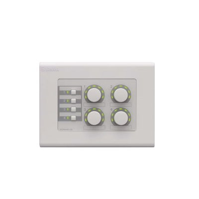 Panel de Control Digital | 4 Perillas | 4 Switches Configurables | Compatible con Procesadores Serie MA, PA, y MTX