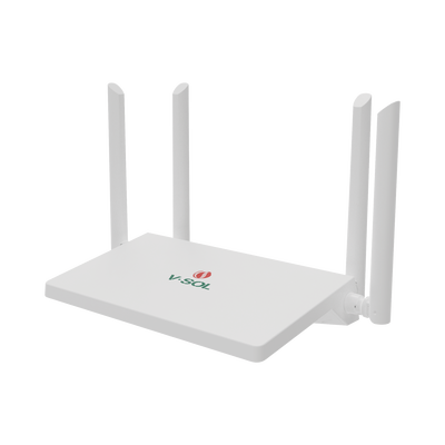 Router Inalámbrico/ WiFi 6 / 4 puertos LAN Gigabit/ Soporta Mesh / Diseño Compacto