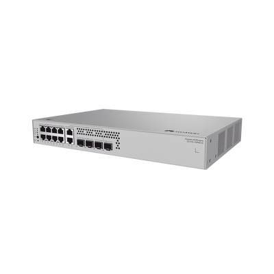 Switch de Acceso eKit Administrable  / Capa 2+ / 6 Puertos PoE+ Gigabit + 2 Puertos PoE+ Multi-Gigabit (2.5 Gbps) + 2 Puertos Gigabit + 2 Puertos SFP + 2 Puertos SFP+ / PoE Perpetuo / Presupuesto PoE 128 W / Sin licenciamiento