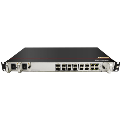 OLT GPON OptiXAccess 8 Puertos con Módulos C+, 4 Puertos Uplink (10GE/GE), Hasta 1024 ONTs, 2 Fuentes de Alimentación AC, 1 UR
