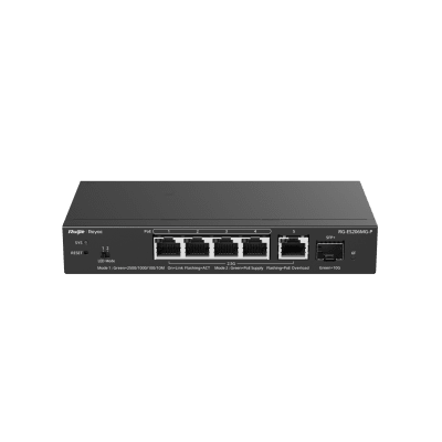 Switch Administrable Capa2 PoE++ con 5 puertos Multi-Gigabit 2.5Gb, hasta 70w PoE 802.3bt