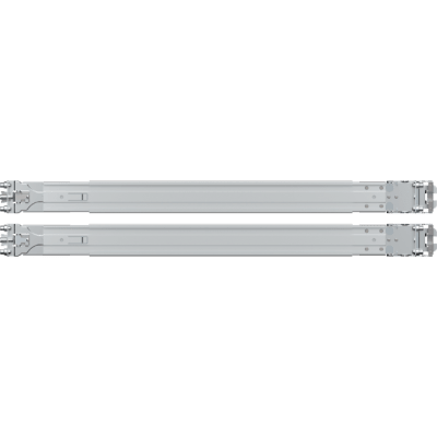 Kit de Rieles para Rack Synology RKS-01 | Compatible con Servidores de Montaje en Rack | Ancho de Pilar ≥450 mm | Ancho de Panel ≥480 mm | Profundidad de Montaje 553-834 mm | Orificios Cuadrados ≥9.5 mm | Orificios Redondos ≥7.1 mm.