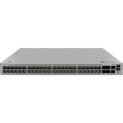 Switch Empresarial Core Gigabit Administrable  Capa 3 / 48 Puertos 10/100/1000 Mbps / 4 Puertos 10GE SFP+ Uplink / 2 Puertos 10GE SFP+ (Stack) / ERPS / Ruteo Dinamico (RIP, OSPF, IS-IS y BGP)  / iStack / Administración Nube Gratis