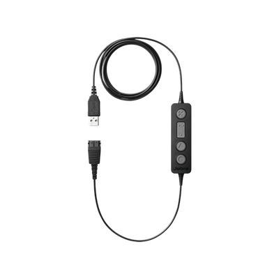 Jabra Link 260 adaptador con control USB a QD  (260-09)