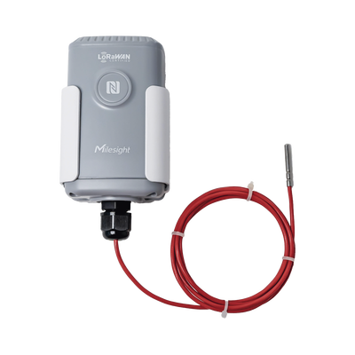 Sensor Industrial de Temperatura con Sonda PT100 y LoRaWAN (Hasta 200°C)