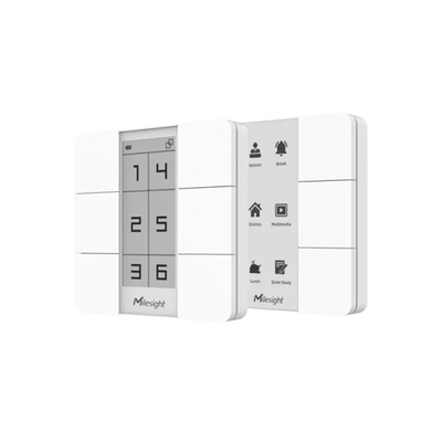 Panel Inteligente con Botones Programables y Display Digital para Automatización LoRaWAN
