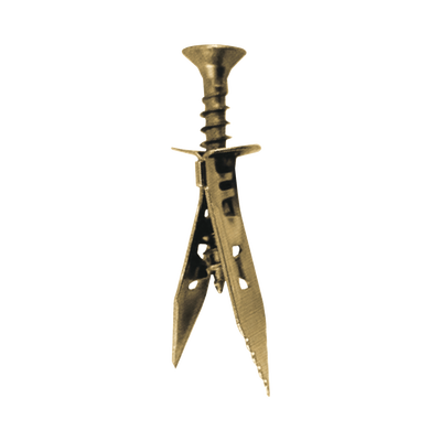 Taquete metálico (25 pzs) para Instalación en tabla yeso, para panel de yeso de 1/4, 3/8, 1/2 y 5/8 (1500-02001)