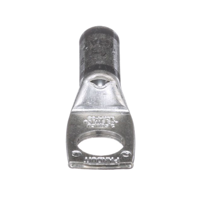 Zapata de compresión LCA4-38-L, para cal. 4 Awg, Barreno para tornillo prisionero de 3/8, 1 Pz