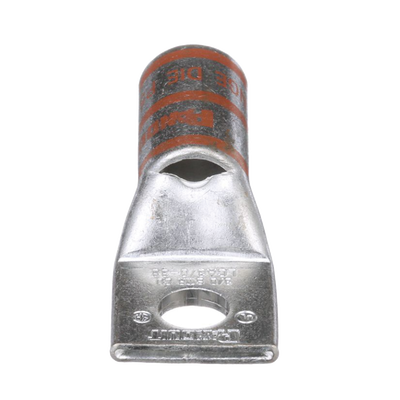 Terminal de Compresión de Cobre con Orificio 3/8 in, para Cable 3/0 AWG. 1 Pz.