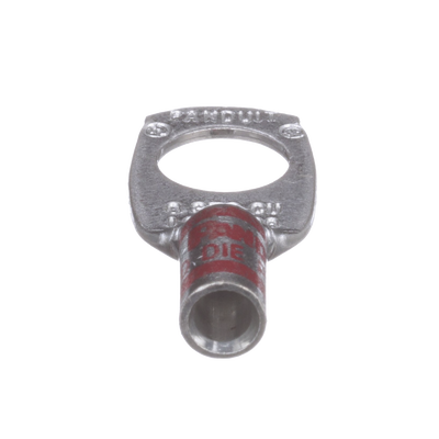 Zapata de compresión LCA8-38-L, para cal. 8 Awg, Barreno para tornillo prisionero de 3/8, 1 Pz