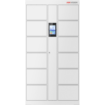 Locker Inteligente de 12 Espacios con Reconocimiento Facial Incluido de 8" / MAESTRO / Uso para Visitantes y/o Empleados / Fácil Uso y Puesta en Marcha