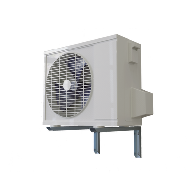 Base Mini split / Para Condensador o Unidad Externa / Galvanizada / Montaje de pared / Capacidad de 1 a 3 toneladas / EPCOM INDUSTRIAL