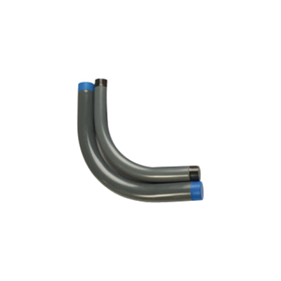 Codo Conduit Rígido de Aluminio de 2" (50.8 mm) con Recubrimiento de PVC.