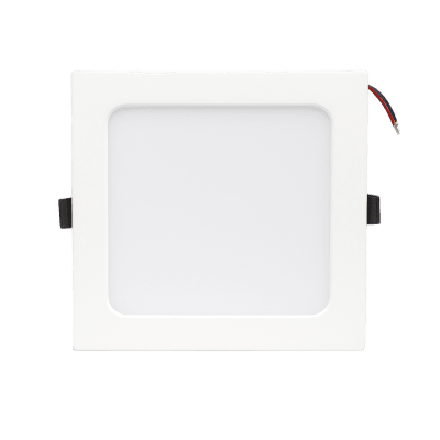 Spot Cuadrado Empotrable / 17.5 x 17.5 cm / Luz Fría / 110 V / 15 W / 1200 lúmenes / 25000 hrs / Ángulo de apertura 120° / IP20