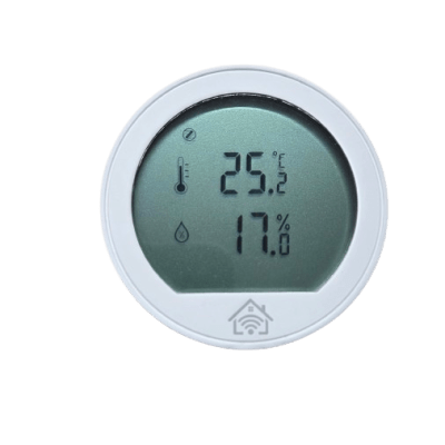 (ZigBee) Sensor de temperatura y humedad con pantalla de consulta, inalambrico ZigBee