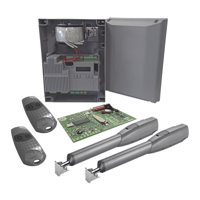 Kit de Operadores ATS para Puertas Abatibles de hasta 5 Metros y 400 Kg / Uso Intensivo