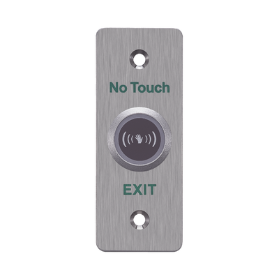 Botón de Salida sin Contacto / LED Indicador / Normalmente Abierto y Cerrado / Distancia Ajustable de Detección