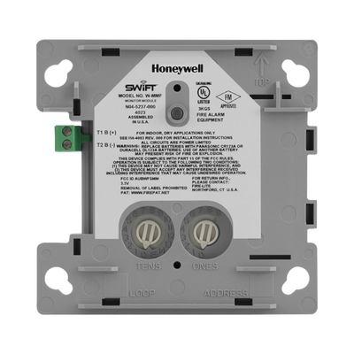 Módulo Monitor Inalámbrico / Protocolo FlashScan® de NOTIFIER / Incluye Baterías