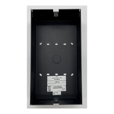 Caja de montaje para anunciadores serie ACS de NOTIFIER