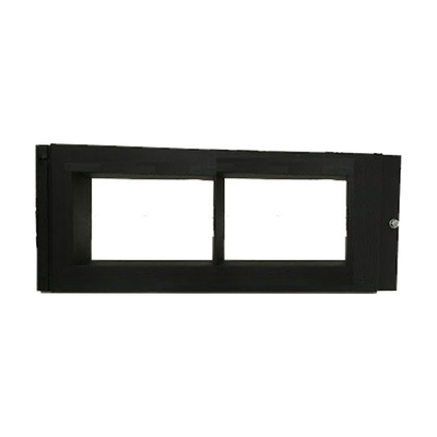 Placa de Revestimiento para Anunciador Gráfico NCD / se Instala en la Segunda, Tercera o Cuarta Fila de Gabinetes Serie CAB-4 de NOTIFIER / Color Negro