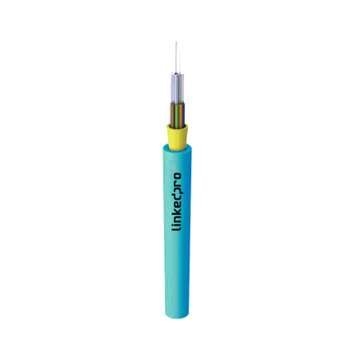 Cable de Fibra Óptica Multimodo OM3 50/125, 6 hilos, para Interior, Tight Buffer 900µm, OFNR Riser, Dieléctrica, Precio Por Metro ,(Hasta 2000 metros en un solo tramo de cable)