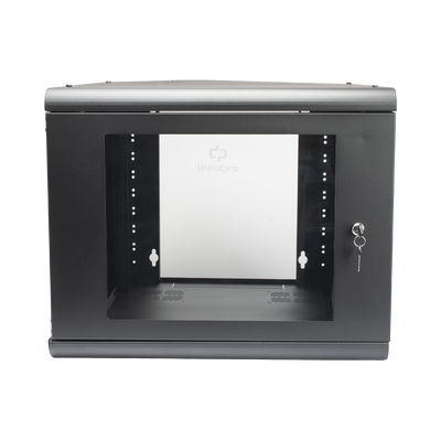 Gabinete de Pared 9U de 635 mm de Profundidad, Rack de 19 in en Acero Reforzado: Compacto y Resistente para Soluciones Profesionales