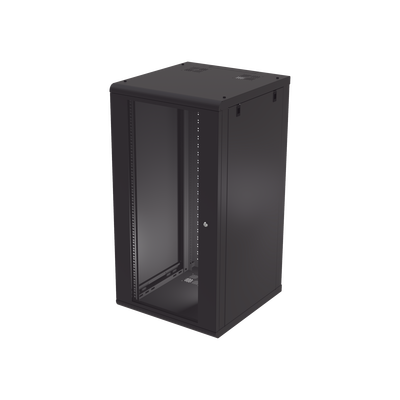 Gabinete de Pared 24U de 635 mm de Profundidad, Rack de 19 pulgadas en Acero Reforzado: Compacto y Resistente para Soluciones Profesionales