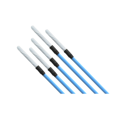 Hisopos para limpieza de puertos de fibra óptica 2.5 mm para adaptadores SC, ST y FC, 100 piezas