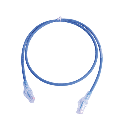 Patch Cord MC5 Modular Cat5e UTP, CM/LS0H, 3ft, Color Azul, Versión Bulk (Sin Empaque Individual)