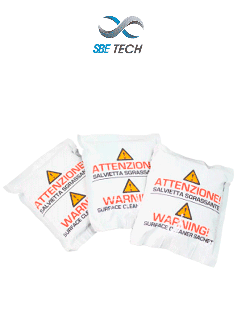 SBETECH SBE-F10 - Toallitas Húmedas, paquete con 5 piezas