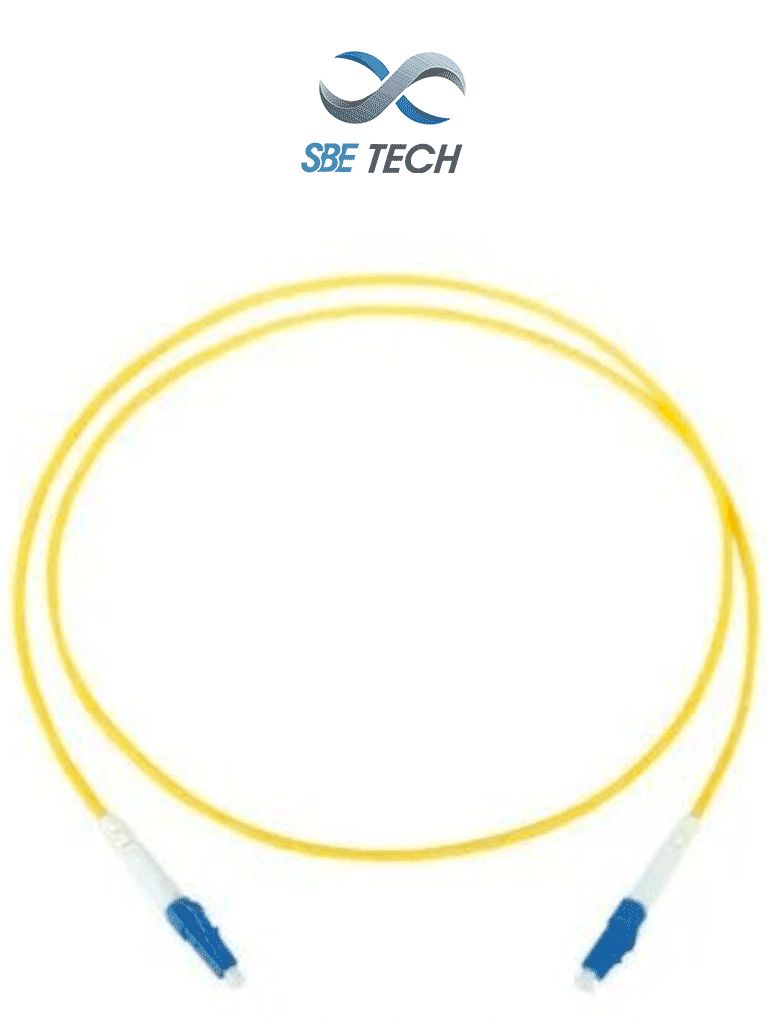 SBETECH JUMLCLC2MSM- Jumper LC-LC SM 9/125 simplex 2mm de 2 metros, UPC