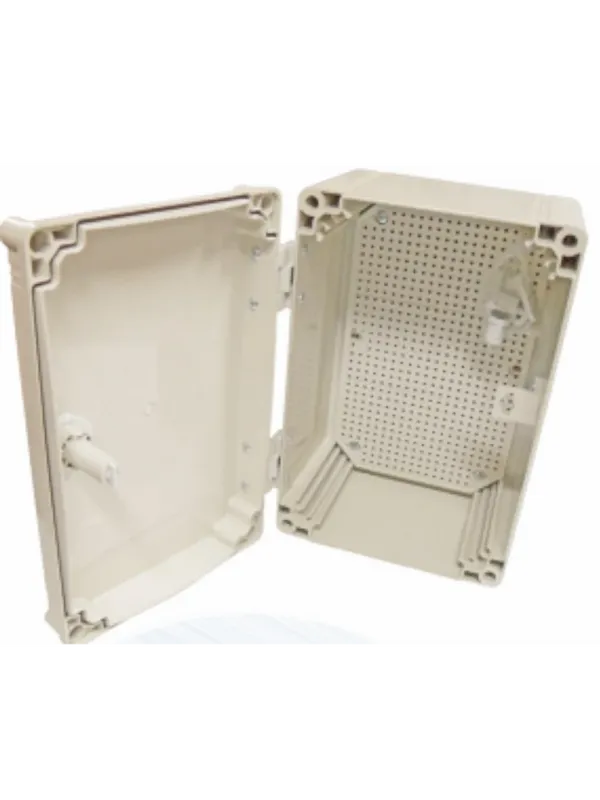 SBE TECH - OP605019 Gabinete plastico para exterior ,  con medidas  60 cm x 50 cm x 19 cm