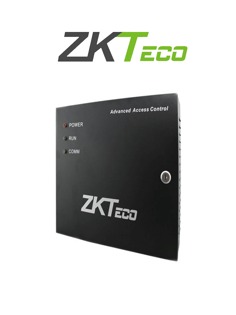 ZKTECO GABMET - Gabinete Metálico para Paneles ZKTECO/ Compatible con Paneles de Control de Acceso / Conexión para Batería de Respaldo (no incluye fuente de poder)