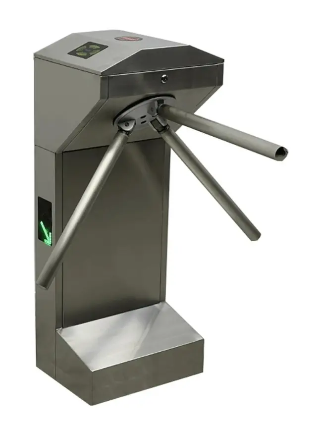 WEJOIN WJTS213 - Torniquete Automático Industrial Servo Motor 3M Ciclos Bidireccional Alto Flujo Acero Inoxidable LED Sin Contacto Exterior Protegido Compatible con Cualquier Control de Acceso