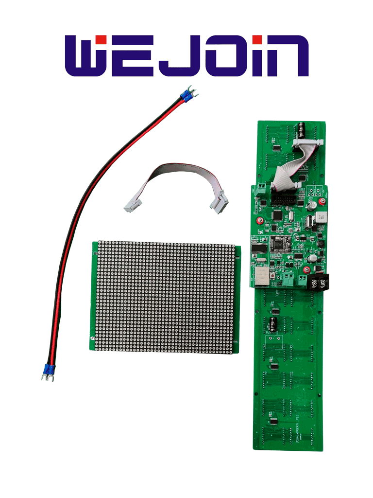 WEJOIN WJBCG20DSP - Display para Barrera Vehicular WJCB202VFHL24D y  WJCB202VFHR24D