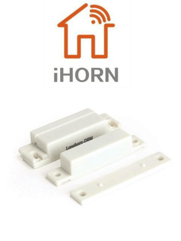 IHORN HO03 - Contacto Magnetico Alambrico / Compatible Con  DSC / RISCO / IHORN / Salida  NC