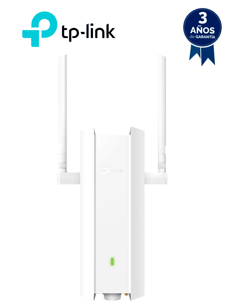 TP-LINK EAP625-OUTDOOR HD - Punto de Acceso Wi-Fi 6 de Interior/Exterior AX1800 , 1.8 Gbps de velocidad ,  OFDMA, MU-MIMO ,  Gestión remota Omada SDN  , 1000+ clientes.