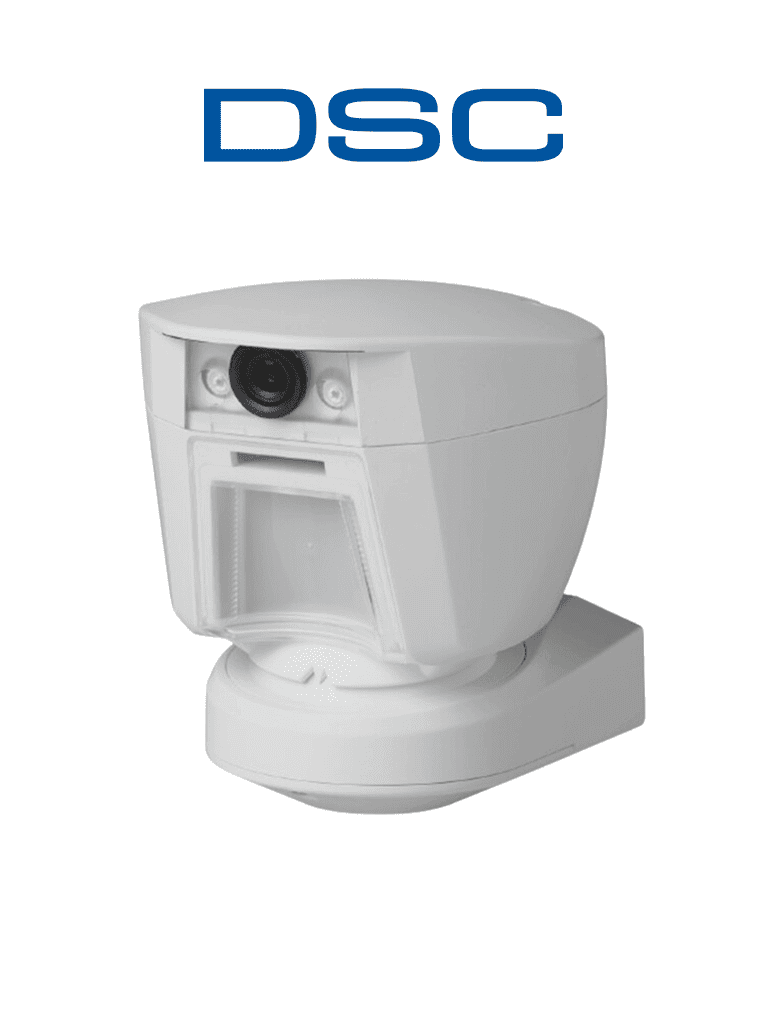 DSC PG9944 - Detector de movimiento con cámara de fotograma exterior Inalámbrico Power G compatible con NEO,PRO, Qolsys e IoTega
