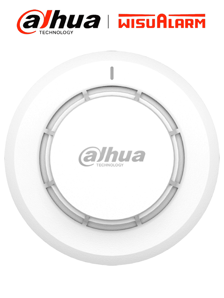 DAHUA WISUALARM DHI-HY-C136 - Detector convencional de Calor de 2 hilos, Detección de calor sensible, Hasta 150 m² de cobertura, Instalación hasta 4 metros de altura, Resistente a la corrosión