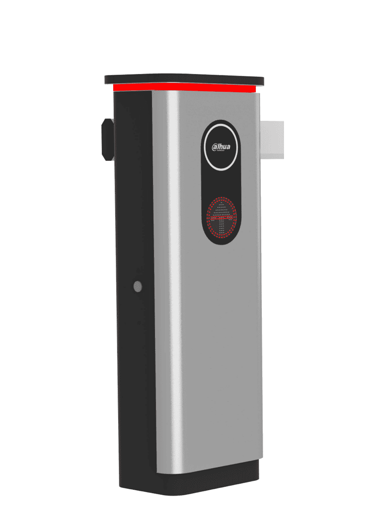 DAHUA DHI-IPMECD-2062 - Barrera Vehicular LED de 4 Metros/ Doble Dirección/ Velocidad de 1.4 a 6 Seg / Control remoto hasta 50m / 6 millones de ciclos /  Sin resorte / 1500 RPM  / Motor CC sin escobillas / NO INCLUYE BRAZO/