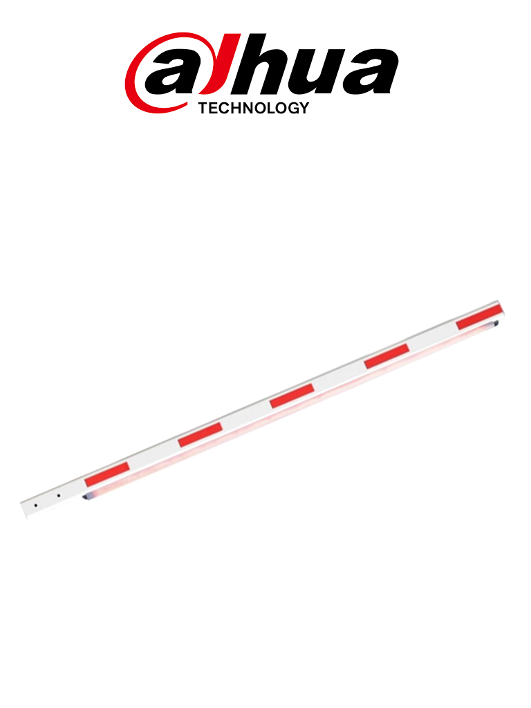 DAHUA IPMECD-0162-M40-LED Brazo recto LED  de 4m para barrera vehicular / Compatible con modelo DHI-IPMECD-1062-LED